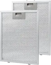 Customizable 2 Pack 12.6 x 10.2 inch Cooker Hood Grease Metal | Fit for Many Leading Brand of 26x32 cm Range Hood/Extractor Fan Vent