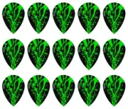 5 New Sets Harrows Rapide X Pear Dart Flights – Ships w/ Tracking - Green
