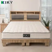 在飛比找蝦皮購物優惠-【KIKY】伽羅床頭搭配架高六分床底 二件組 台灣製造✧單人