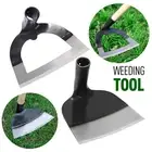 Garden Hoe Hardened Steel Gardening Farm Weeding Hoe Digging Tool Large Size