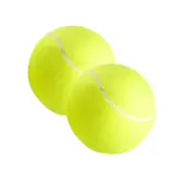 2pcs Large Diameter Tennis Balls with Mesh Bag Training Practice Set