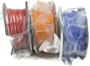 Gizmo Dorks PLA Filament for 3D Printers 2.85mm 200g, 3 Color Pack - New