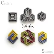 INTERLOX clay Cutter Set | Polymer Clay Cutter |
