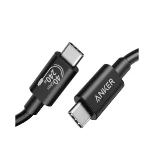 Anker 515 充電器電纜 USB4 C 型轉 C 240W 5A 8K 4K 視頻 A8487