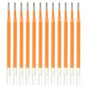 12 Pcs 0.8mm Medium Point Pastel Coloring Pen Ink Gel Pen Refills, Yellow