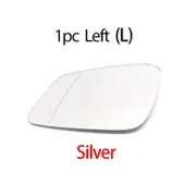 Heating Side Mirror Glass Lens Door Wing Rear View Mirror Glass for BMW X1 E84 F48 F20 F21 F40 F22 F23 F30 F31 F34 F10 F07 F11 1pc Left Silver