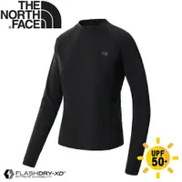 在飛比找樂天市場購物網優惠-【The North Face 女 圓領排汗長袖上衣《黑》7