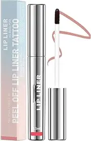 Bloomella Lip Stain, Bloomella Lip Stain Peel off Liner, Long Lasting Lip Tint Peel off Stain, Non-stick Cup for All Skin Type, Makes Your Lips Glow (#1 Rose Pink, 2.5ml)