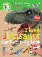 在飛比找三民網路書店優惠-I Love Dinosaurs Giant Activit
