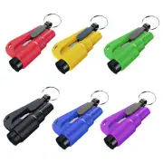 Emergency Window Glass Hammer Car Breaker Tool& Belt Cutter Key Chain