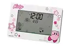 Hoshi no Kirby Alarm clock Rhythm digital clock Pink with calendar Japan new