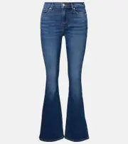 [7 For All Mankind] 7 For All Mankind Mid-rise flared jeans UK 10 blue