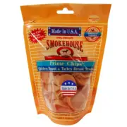 Smokehouse USA Made Prime Chips Dog Treat Chicken & Tur