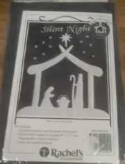 SILENT NIGHT by Rachel's of Greenfield FELTED WOOL Wallhanging & ORNAMENT KIT