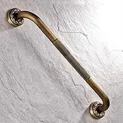 Antique Single Towel Bars Copper Brass 50cm Wall Mounted Bathroom Accessories Copper Carved Towel Bar Towel Rail Bathroom Set Towel Rack