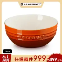 在飛比找momo購物網優惠-【Le Creuset】瓷器韓式湯碗14cm(火紅辣椒)
