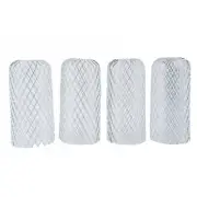 Gutter Guard Gutter Screens 4pcs Aluminum Alloy Gutter Guard Anti-Leaf