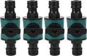 Garden Hose Quick Connector Leak-Proof Irrigation System Adapter for Lawns Greenhouses