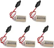 HOUYIBO 5PCS CR14250SE 3V 1800mAh Battery Backup Power PLC Lithium Batteries Non-Rechargeable Cell for CNC System