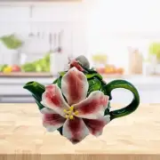 Cosmos Gifts; AppleTree Design, Lily Flower Teapot, Item# 56632