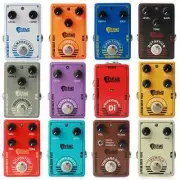 Compressor Fuzz Chorus Overdrive Tremolo Delay Phase Reverb Guitar Effect Pedal