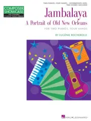 Jambalaya 2 Pianos 4 Hands Jazz Duets Sheet Music Hal Leonard Composer Book