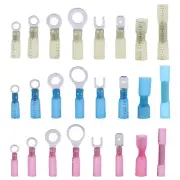 Car Wire Connector Heat Shrink Spade Crimp Terminals DIY Kit Waterproof 250PCS (for: MG)