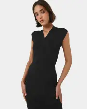 Ani Cross Over Knit Dress