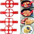 4 pack egg pancake ring nonstick pancake maker mold
