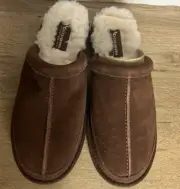 NEW Koolaburra by Ugg Slippers Men’s Size 8 Bordon Moccasin Brown Suede 1105891