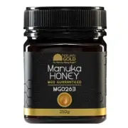 NEW Nature's Gold Australian MGO 263 Manuka Honey 250g