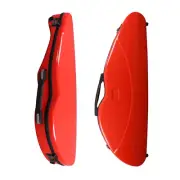 Violin case 4/4 size Carbon fiber hard shell Lightweight with code Lock, Red