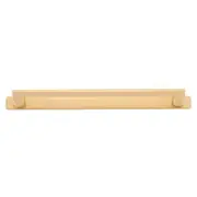 Baltimore Cabinet Pull with Backplate CTC256mm Brushed Brass