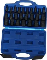 1Set Broken Bolt Remover Kit Hexagon Screw Extractor for Easy Removal of Stripped Screws Durable and Enthusiasts