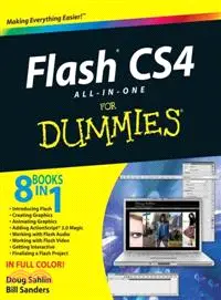 在飛比找三民網路書店優惠-FLASH CS4 ALL-IN-ONE FOR DUMMI