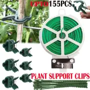 Plant Support Clips Binding Set Twist Ties Garden MultiPurpose Grafting Tools AU
