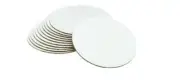 12 Pc 10" Round White Top Corrugated Paper Cake Board Base Pad Circles