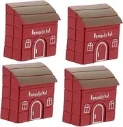 MUSISALY Realistic Miniature Plastic Hut Model for Micro Landscape Bonsai Home Decor