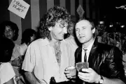 Robert Plant and Phil Collins as they attend an after party at Gree Old Photo 1