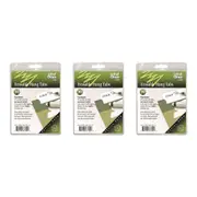 60pc Jokari 8cm Erasable Hang Tabs Label Maker Office Accessory Refill Pack WHT