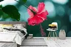3D Pink Floral Wallpaper Wall Mural Removable Self-adhesive 102