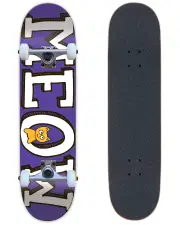 Meow Skateboards | Logo Complete (Purple) 8.25" | Podium Supply Co.