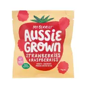 Organic Freeze Dried Strawberries and Raspberries – Fresh, healthy organic delivery | Doorstep Organics