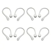 4Pairs Anti-Lost Earbuds Hooks Universal Ear Attachment Loop for Wireless Earhooks