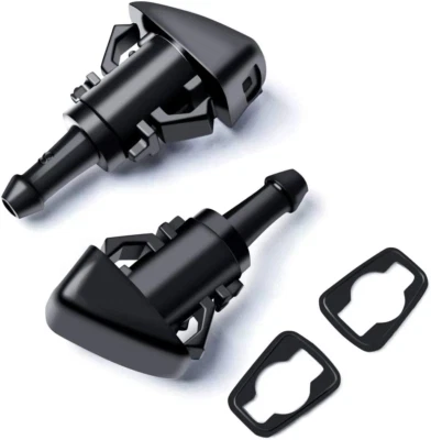 Windshield Washer Nozzles 2pcs Spray Jet Kit for Chrysler Dodge Jeep Ram