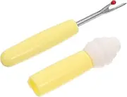 jojofuny Seam Ripper Compact Thread Removal Tool for Efficient Sewing and Crafting Lightweight Yellow Design for Unpicking and Label Detaching