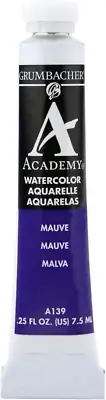 Academy Watercolor Paint, 7.5Ml/0.25 Ounce, Mauve (A139)