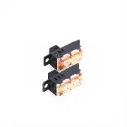 20Pcs Panel DC 50V 0.5A 2 Position DPDT Mini Slide Switch 6 Pins SS-22F25G5