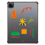 iPad Pro 11-inch (3rd/4th gen) iPad Impact Case spring shapes