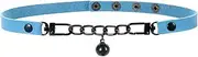 [Mr.Fashion] Sweet dark sweet cool leather necklace Light luxury niche necklace bell collar neck with collarbone chain female